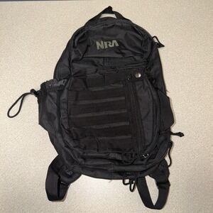NRA Mini 16" Molly Military Style Tactical Backpack Bag Multiple Pockets EUC